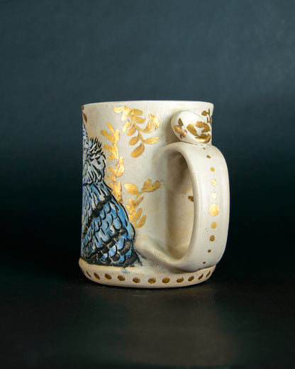 Double Pigeon Mug