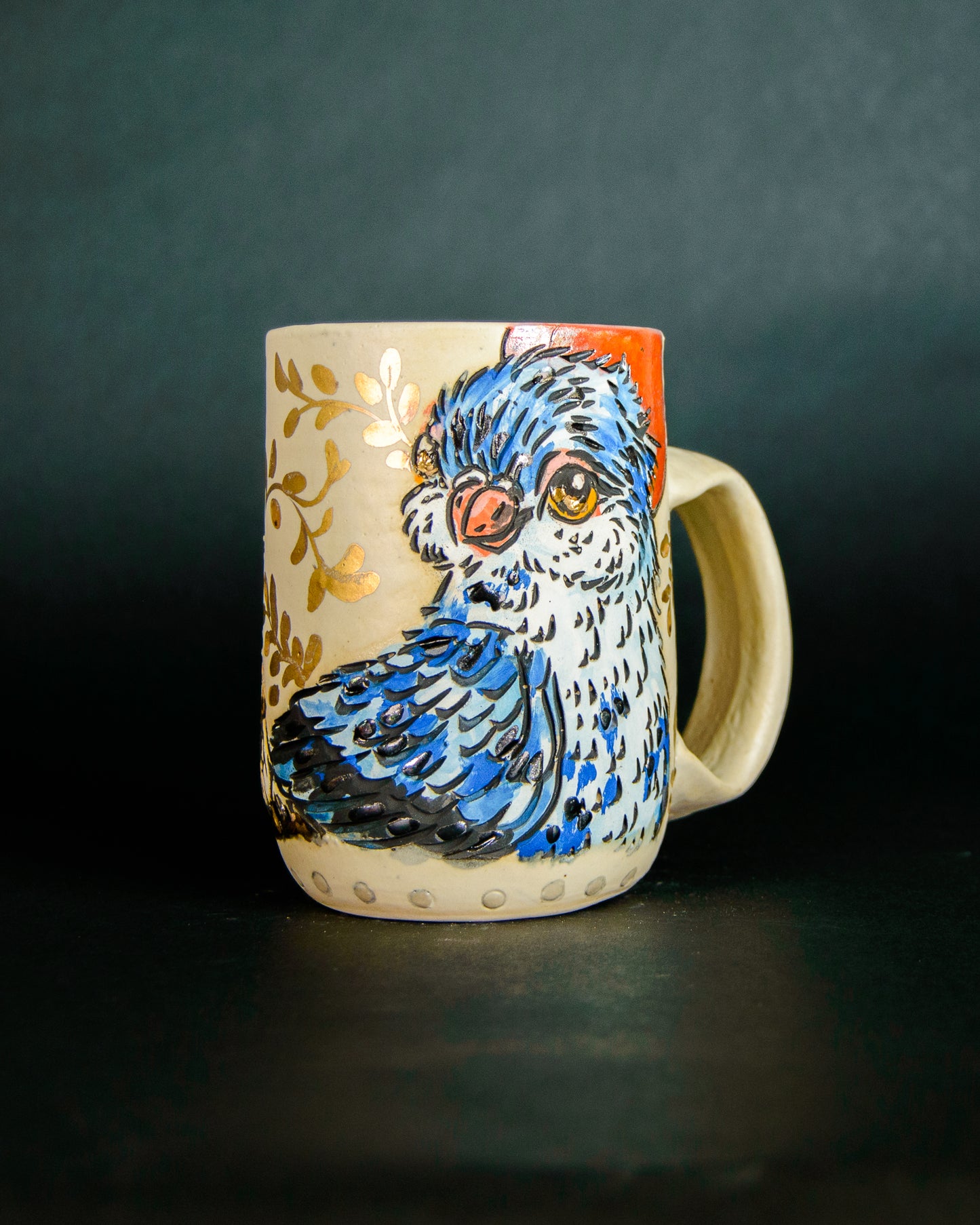 Double Pigeon Mug