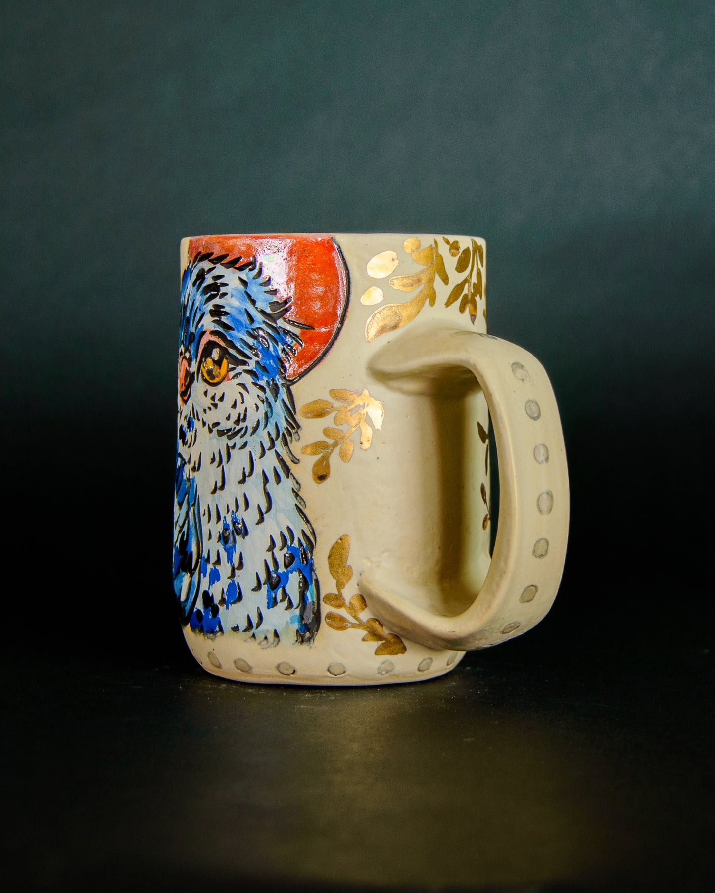Double Pigeon Mug