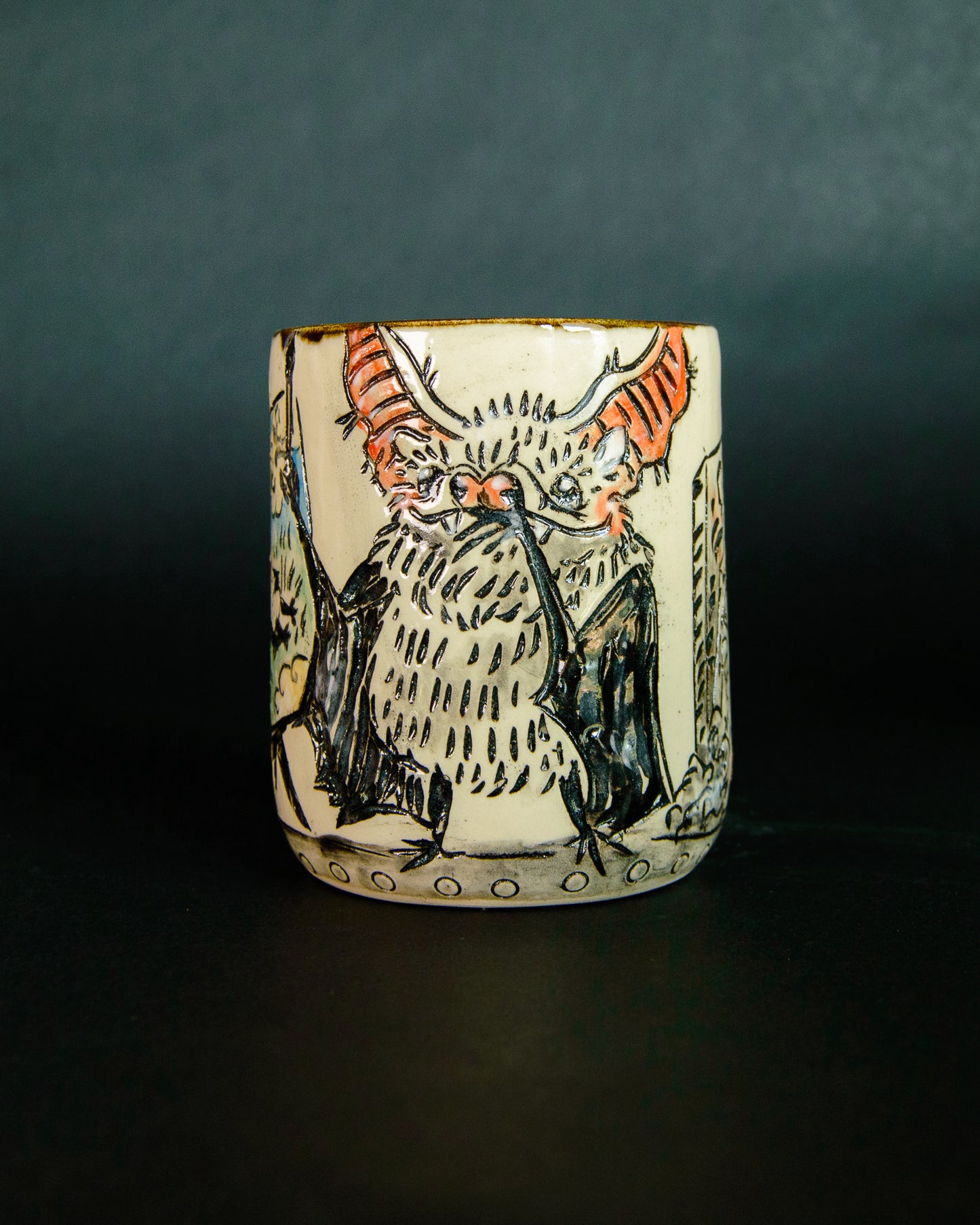 Artsy Bat Mug