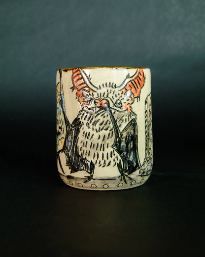 Artsy Bat Mug