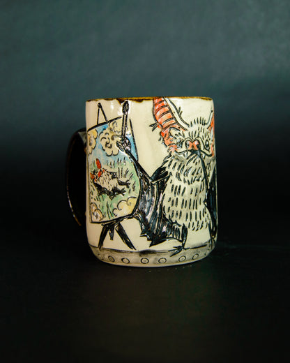 Artsy Bat Mug