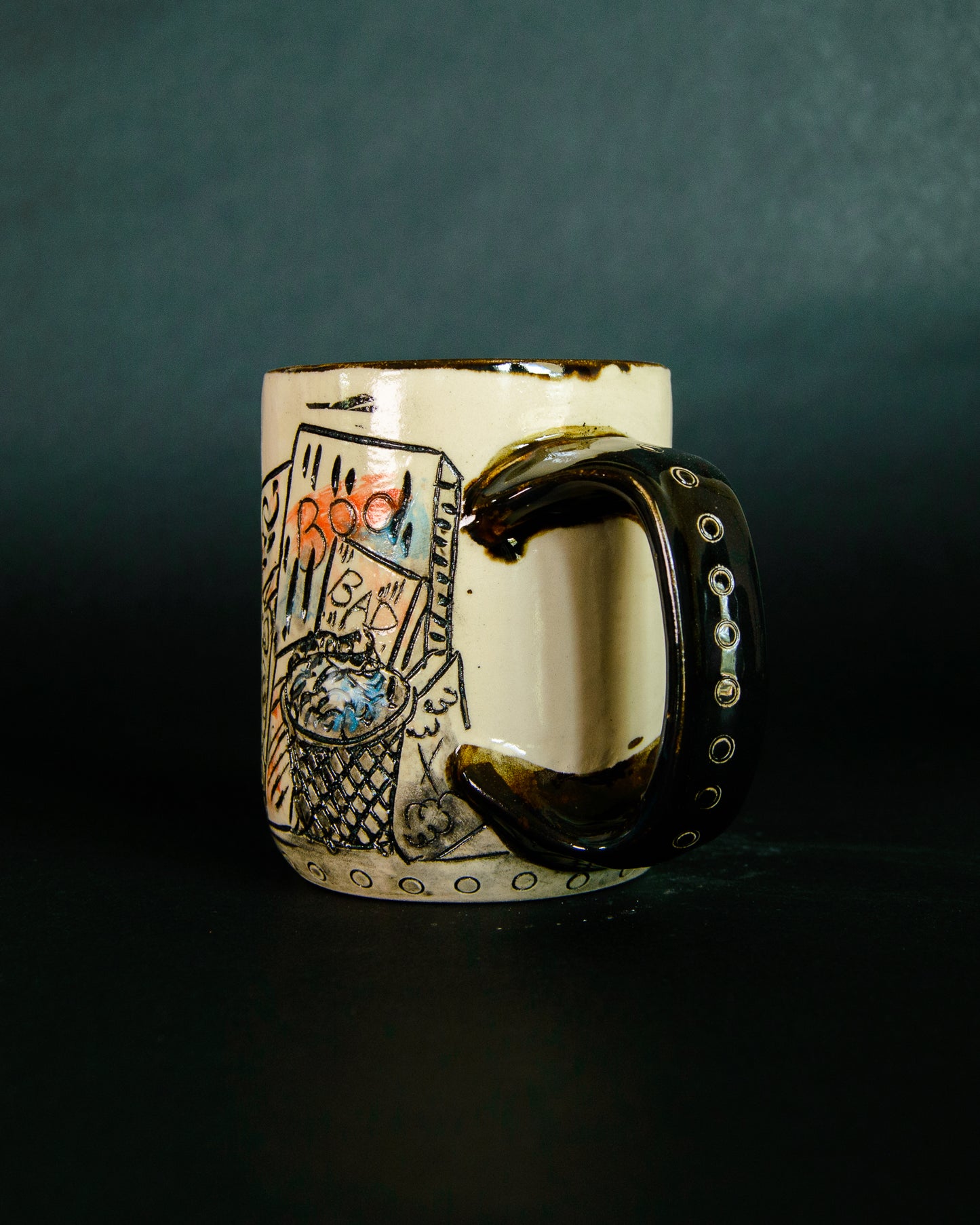 Artsy Bat Mug