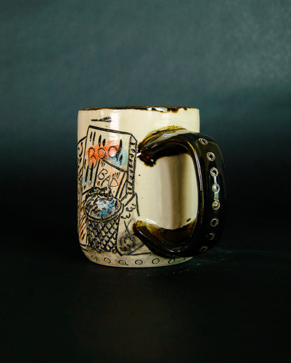 Artsy Bat Mug
