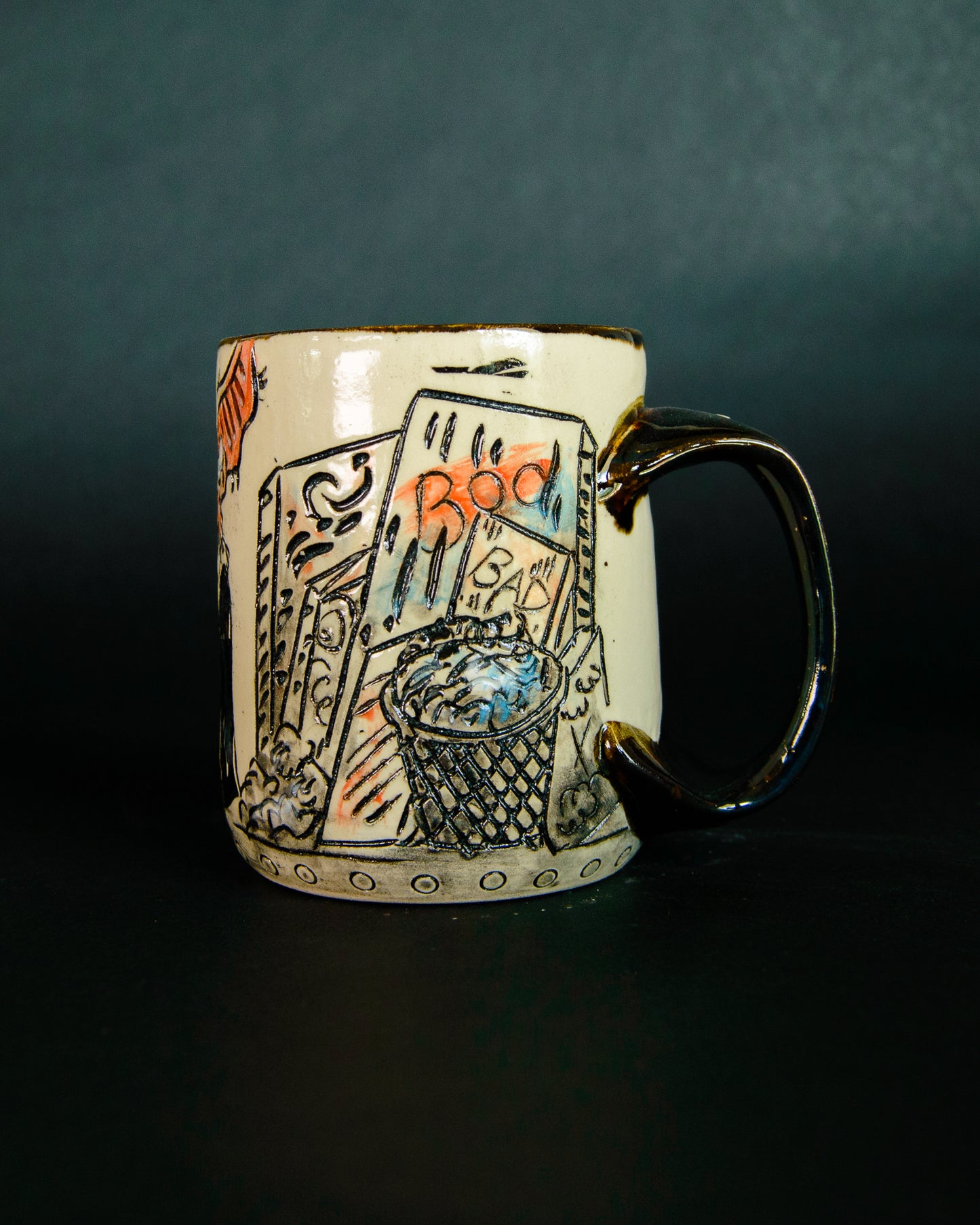 Artsy Bat Mug
