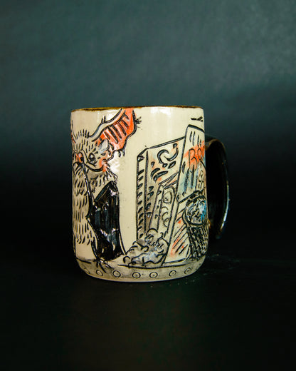 Artsy Bat Mug