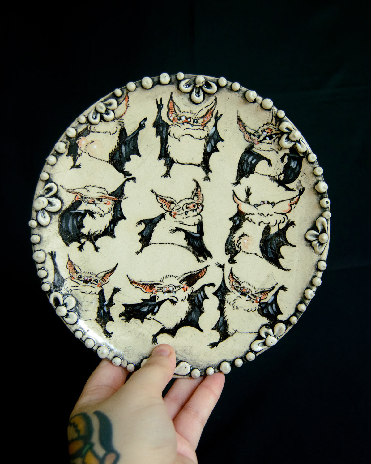 Dancing Bat Plate