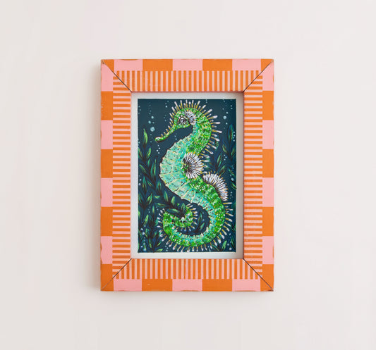Dark Seahorse Archival Print