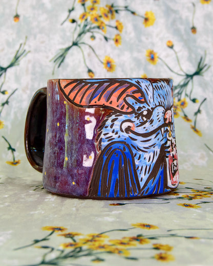 Blood Bag Bat Mug