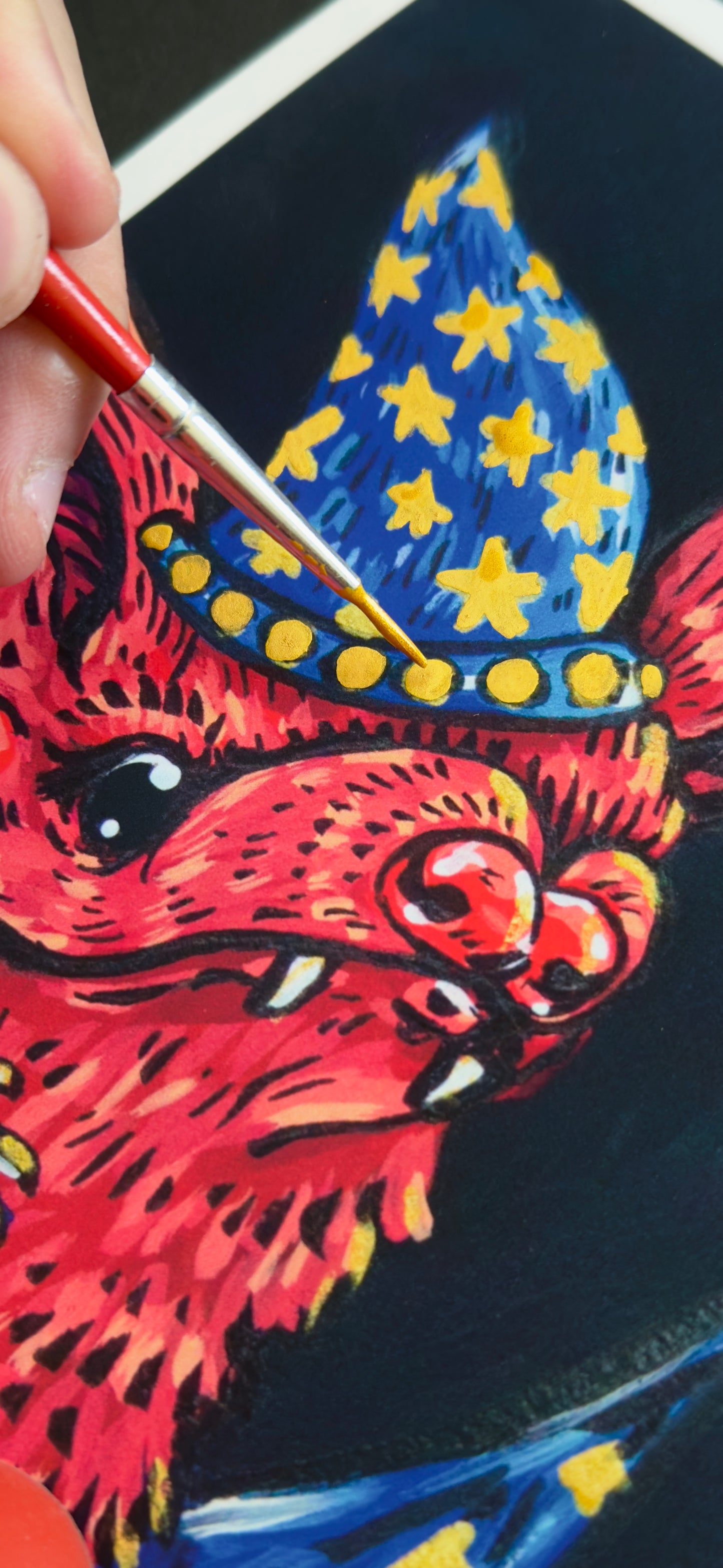 Gold Embellished Art Prints, Limited Stock