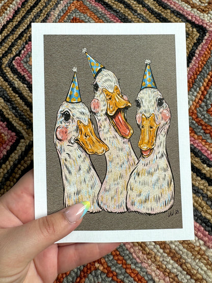 ChuckleDucks Print, 5x7"