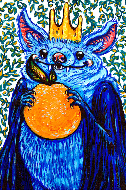 King Kumquat Original Painting