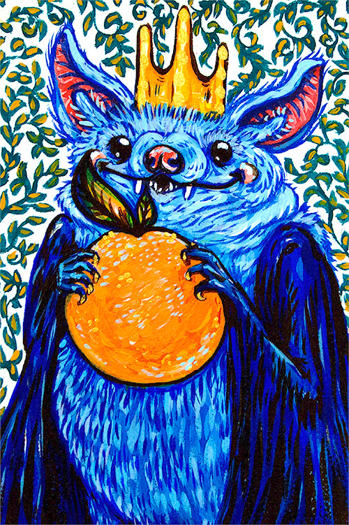 King Kumquat Original Painting