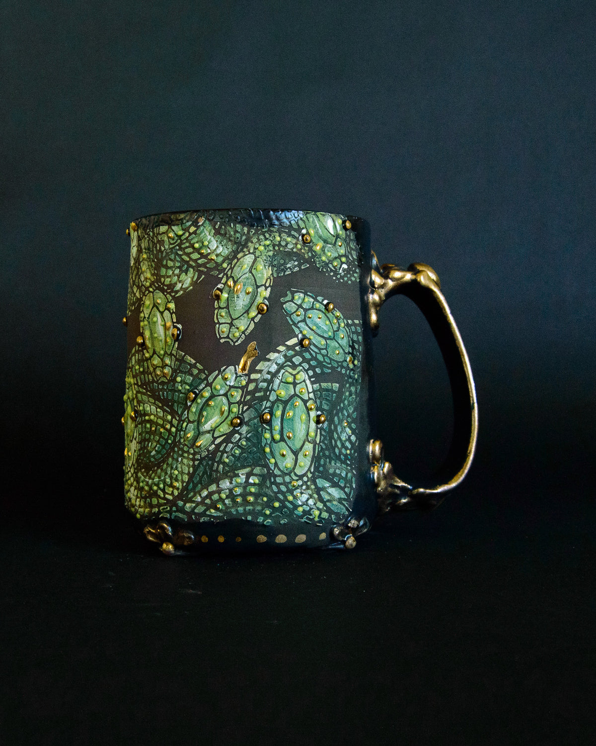 Snake Tangle Mug - Rustic Matte