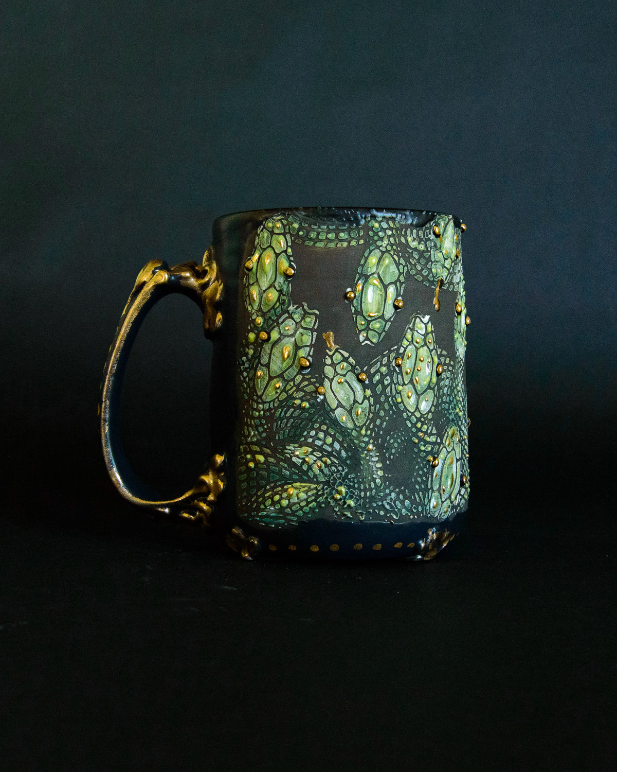 Snake Tangle Mug - Rustic Matte