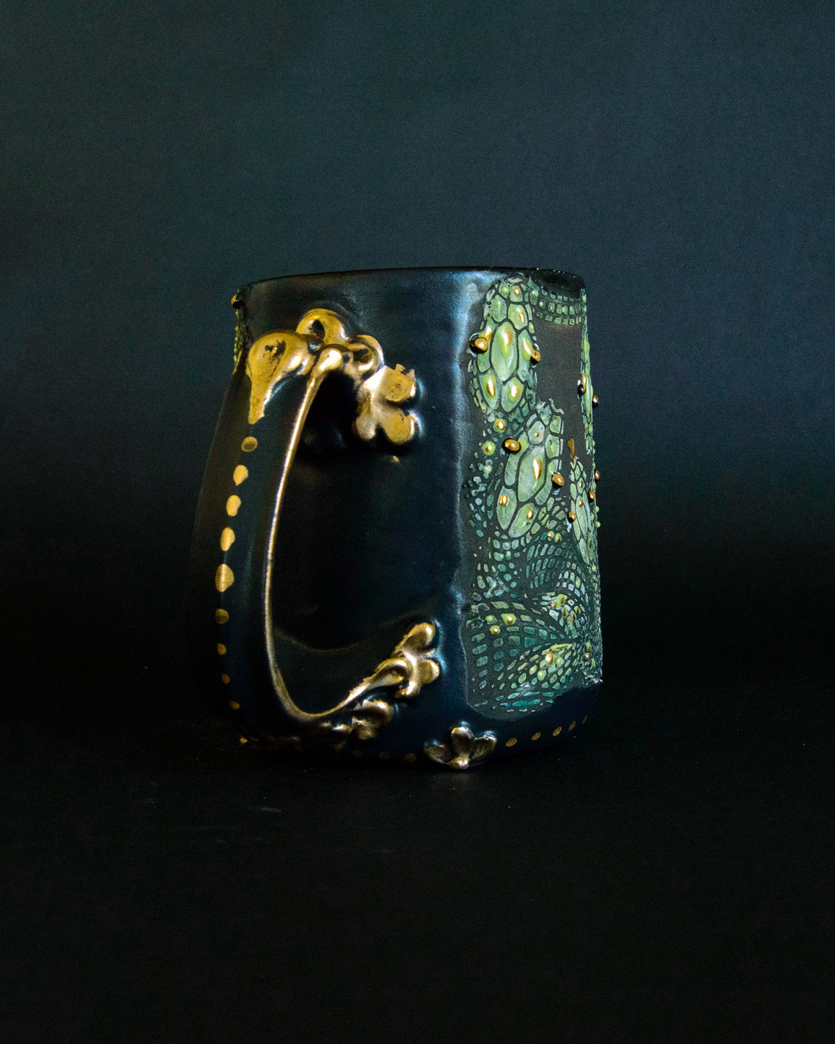 Snake Tangle Mug - Rustic Matte