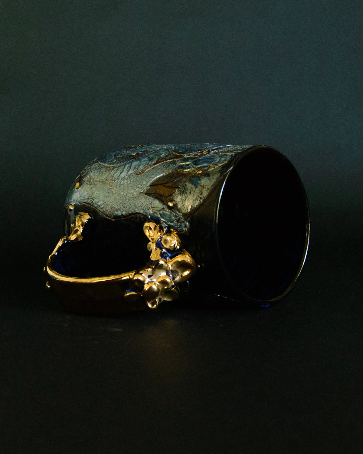 Snake Tangle Mug - Blue Frost