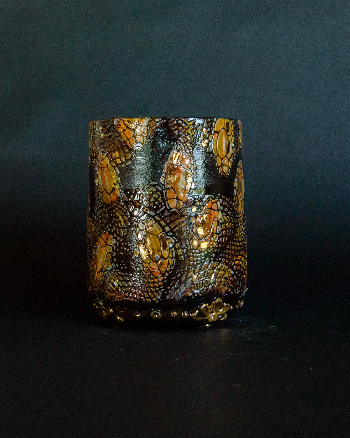 Snake Tangle Mug - Spicy Orange