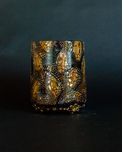 Snake Tangle Mug - Spicy Orange