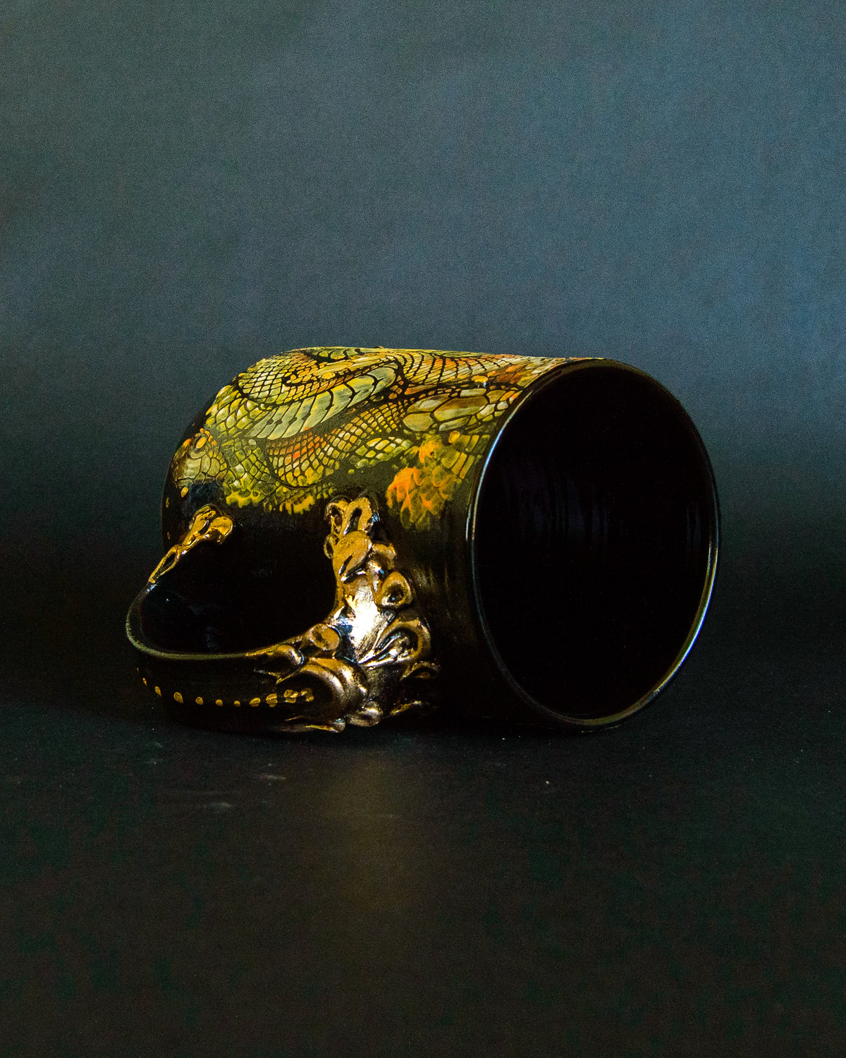 Snake Tangle Mug - Golden Hour