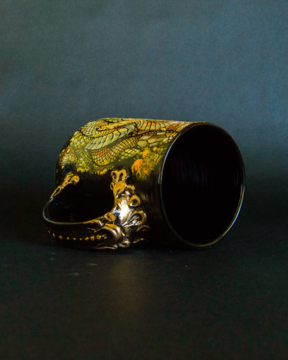 Snake Tangle Mug - Golden Hour