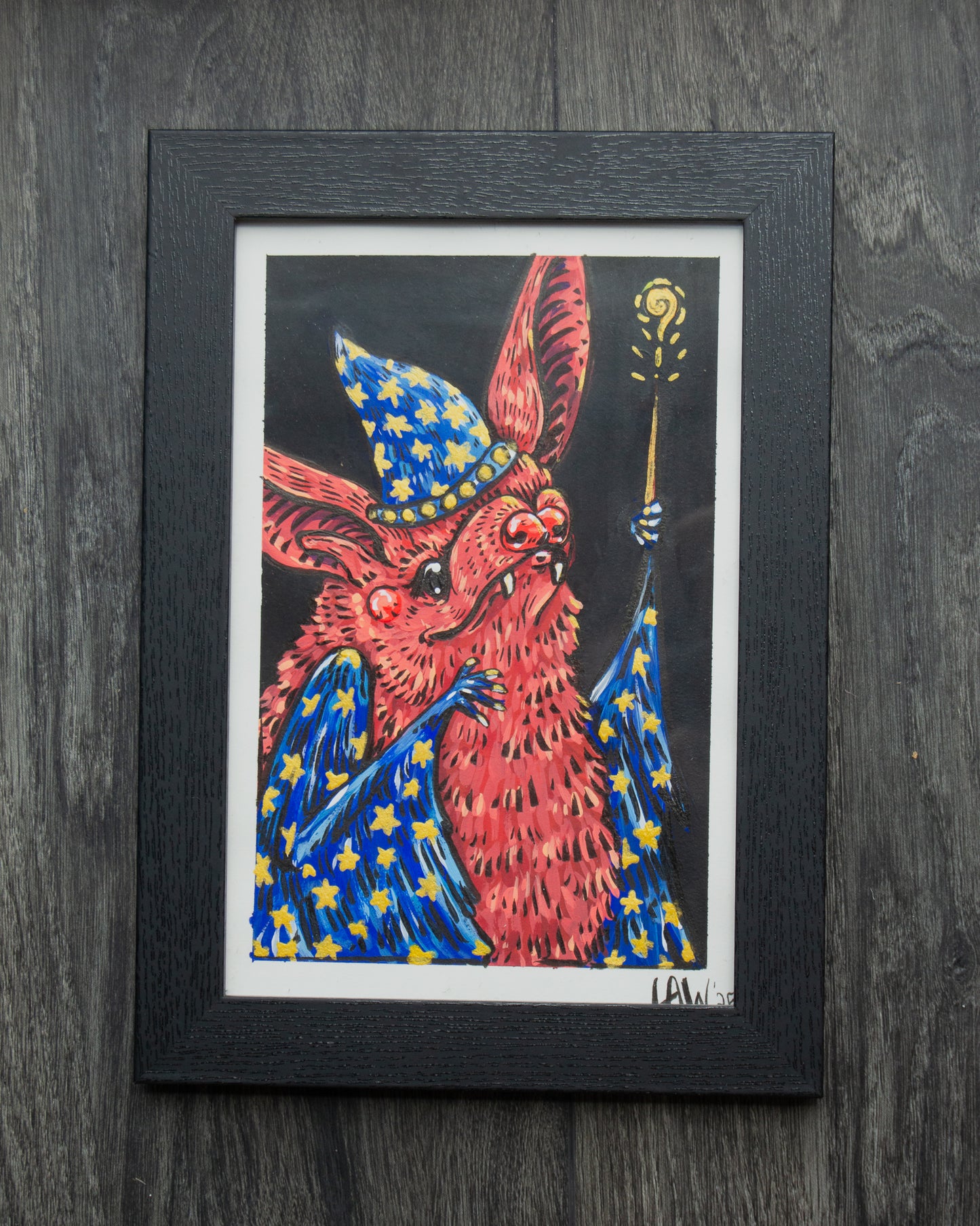 Wizard Bat Original Painting