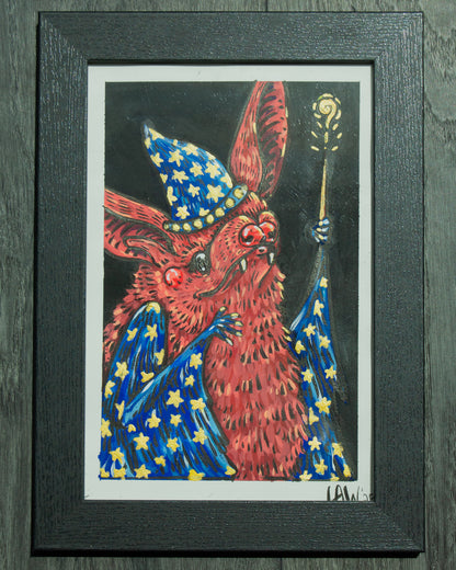 Wizard Bat Original Painting