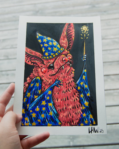 Wizard Bat Original Painting