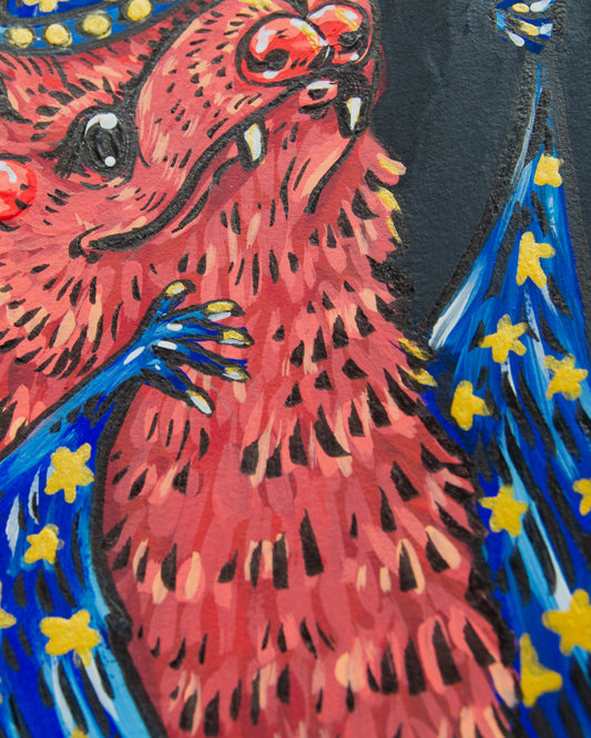 Wizard Bat Original Painting
