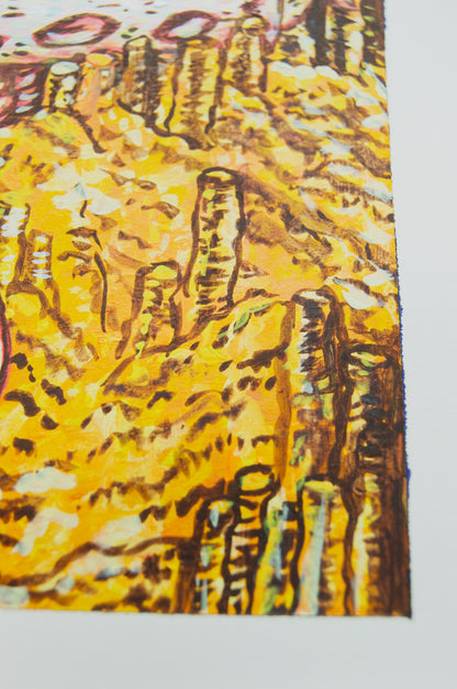 Sleeping Dragon Original Painting
