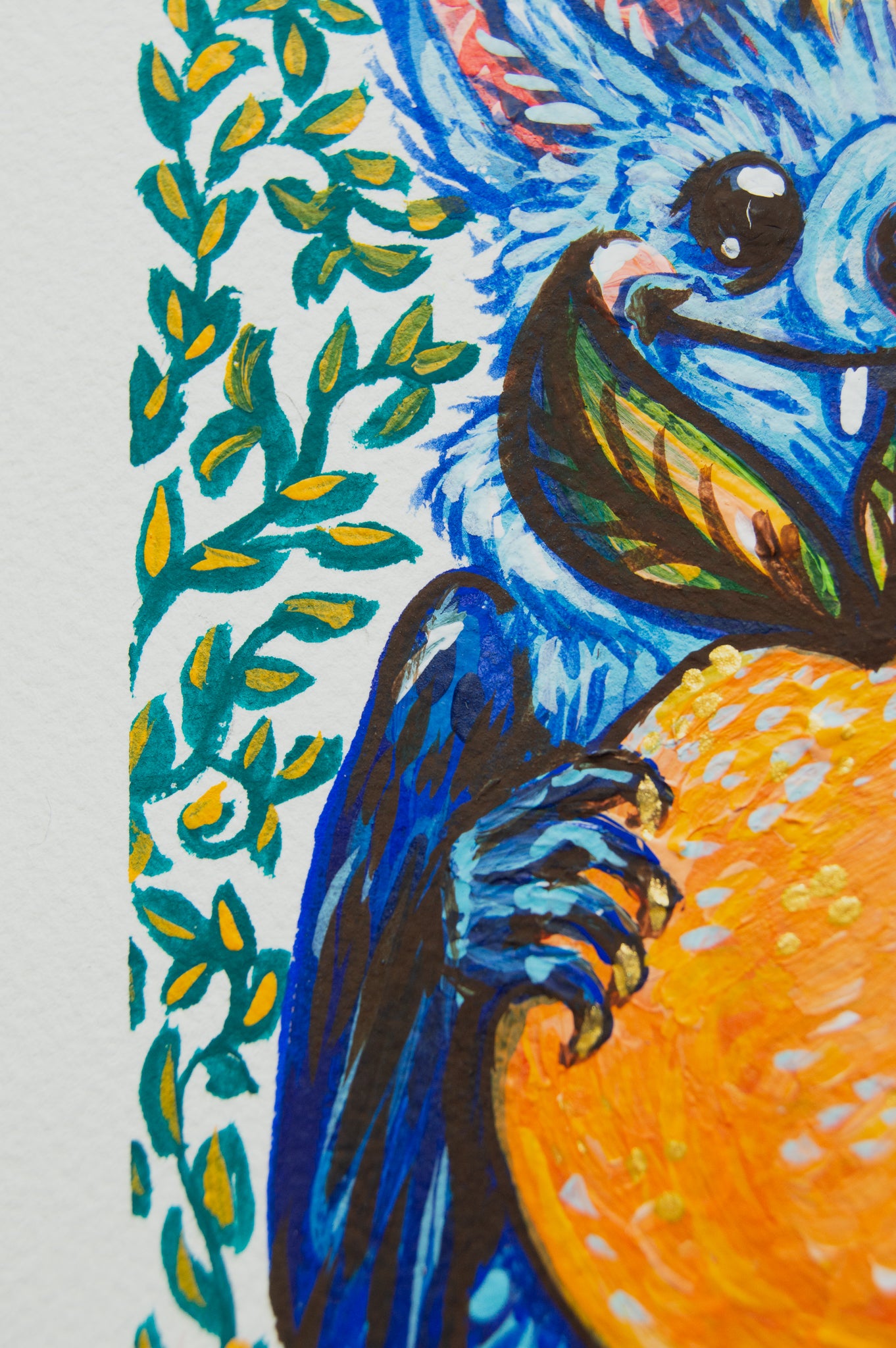 King Kumquat Original Painting
