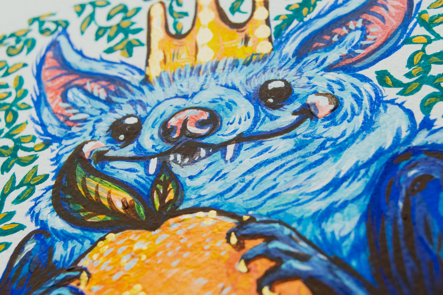 King Kumquat Original Painting