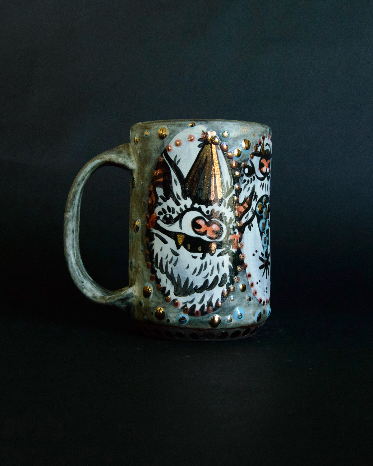 Party Bats in Party Hats Tankard