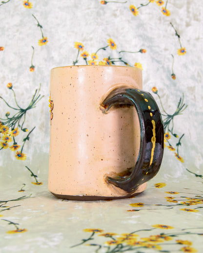 Flower Hat Frog Mug