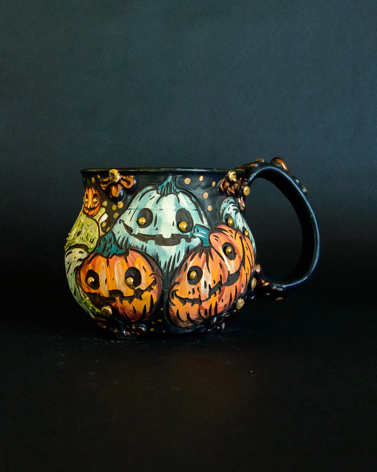 Pumpkin Patch Toad Mug