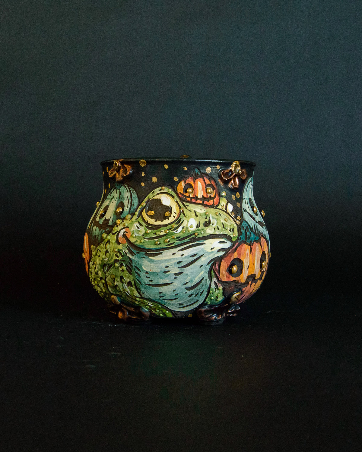Pumpkin Patch Toad Mug