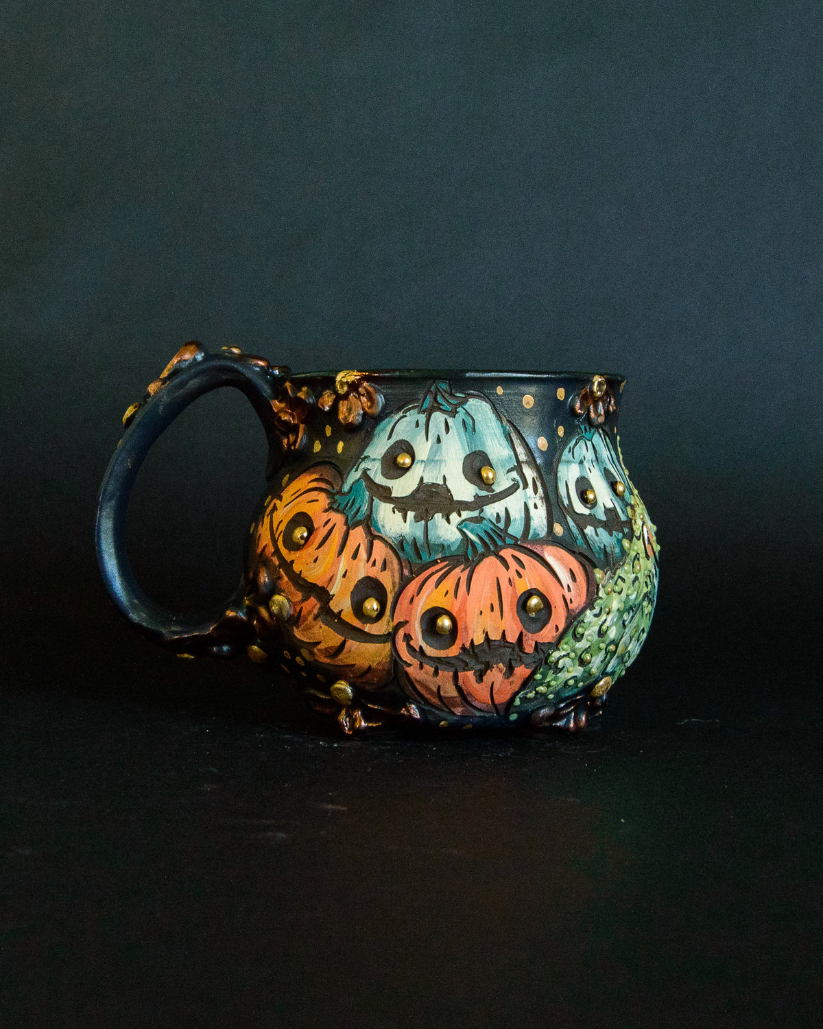 Pumpkin Patch Toad Mug