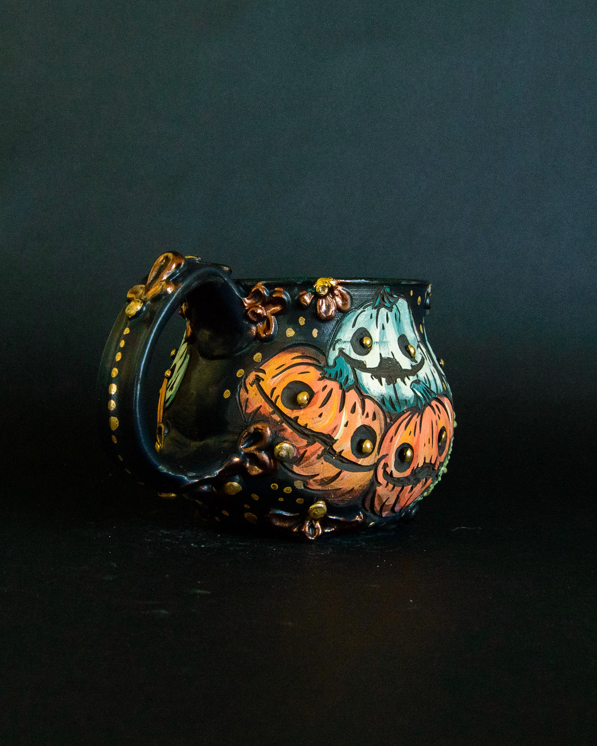 Pumpkin Patch Toad Mug