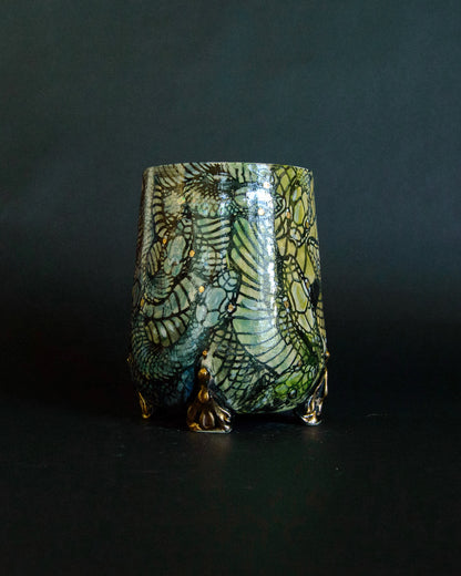 Rainbow Snake Tangle Mug