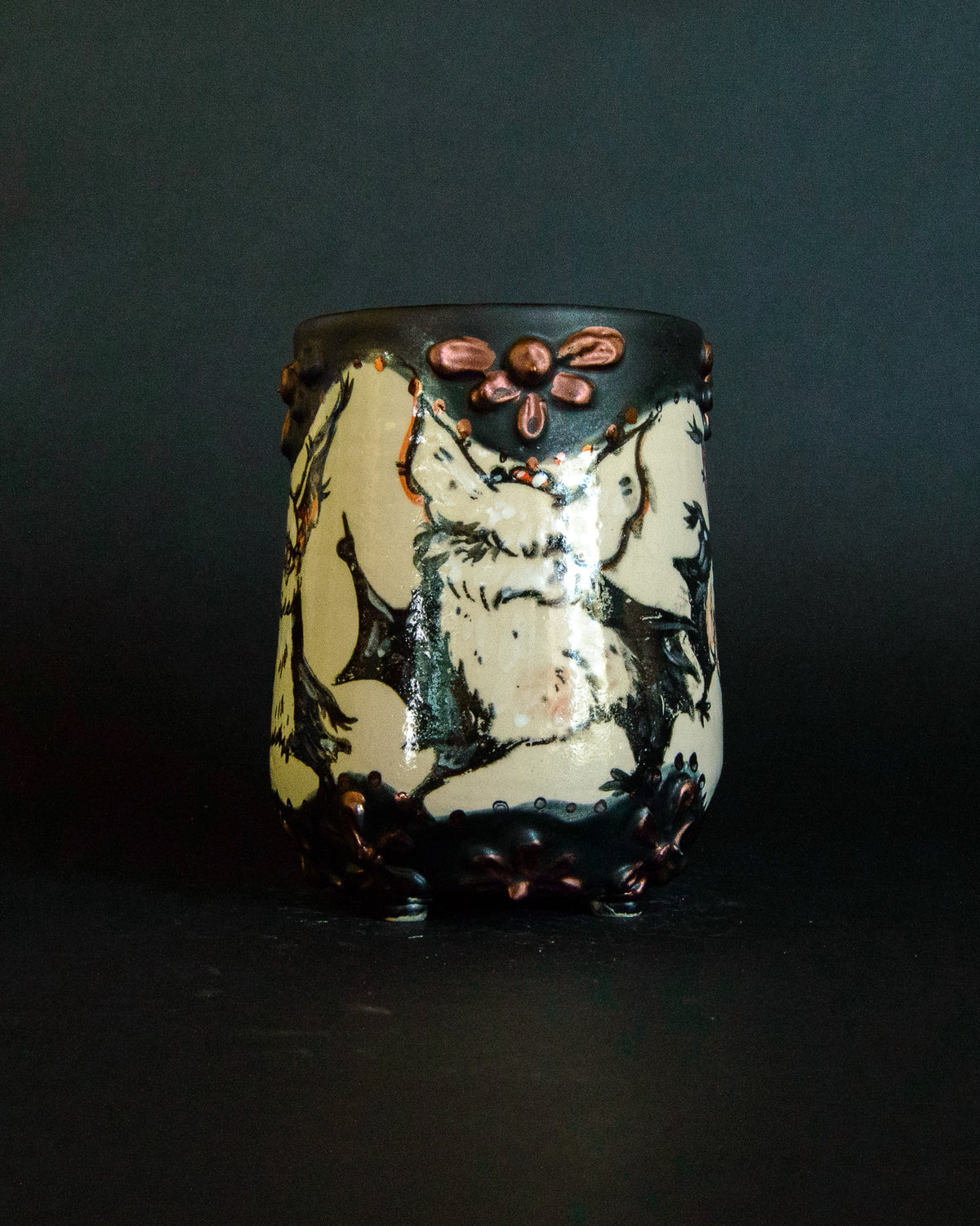 2 Dancing Bat Cups