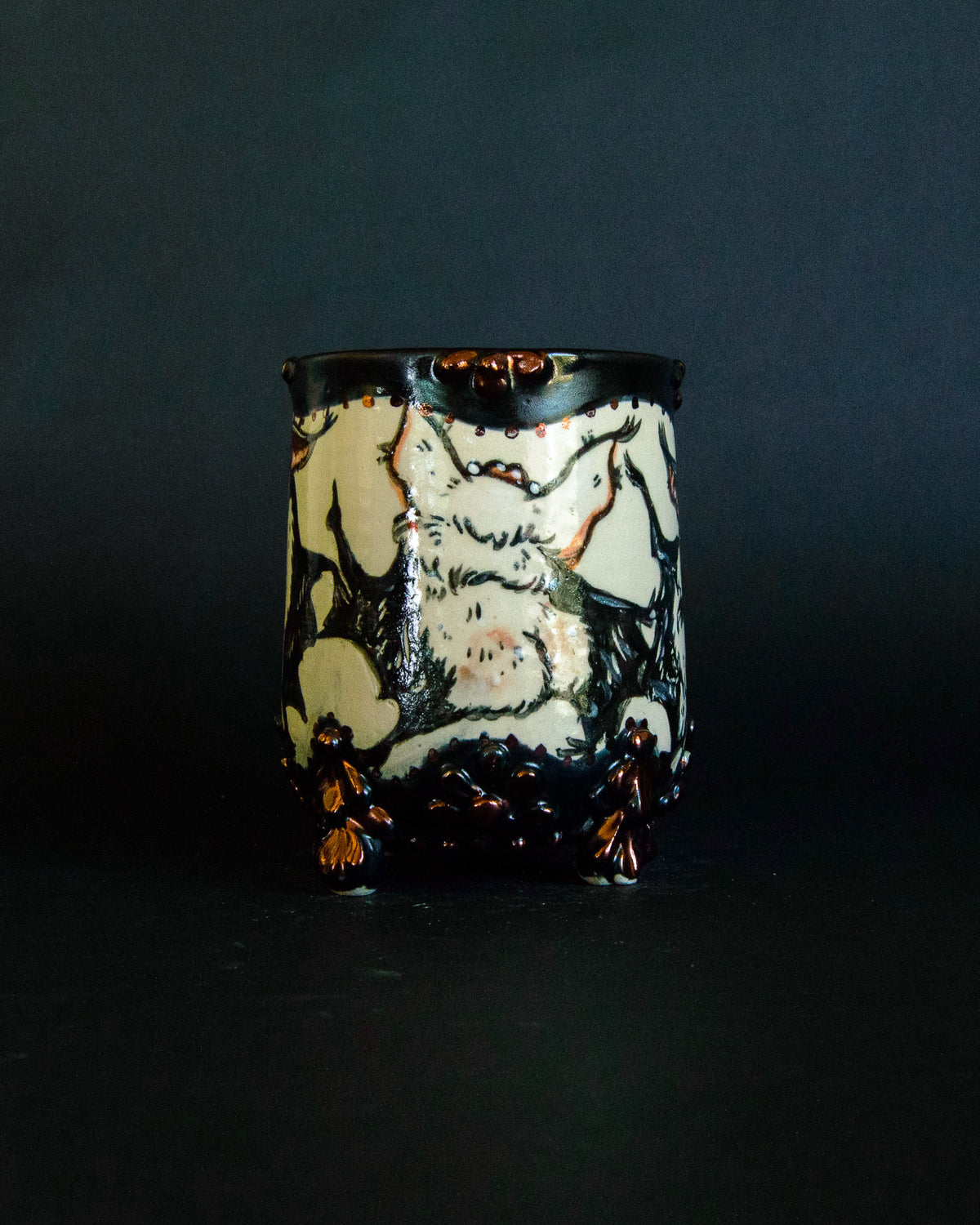 2 Dancing Bat Cups