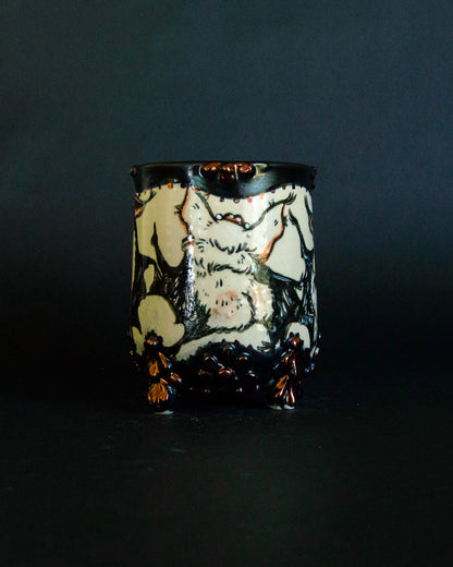 2 Dancing Bat Cups