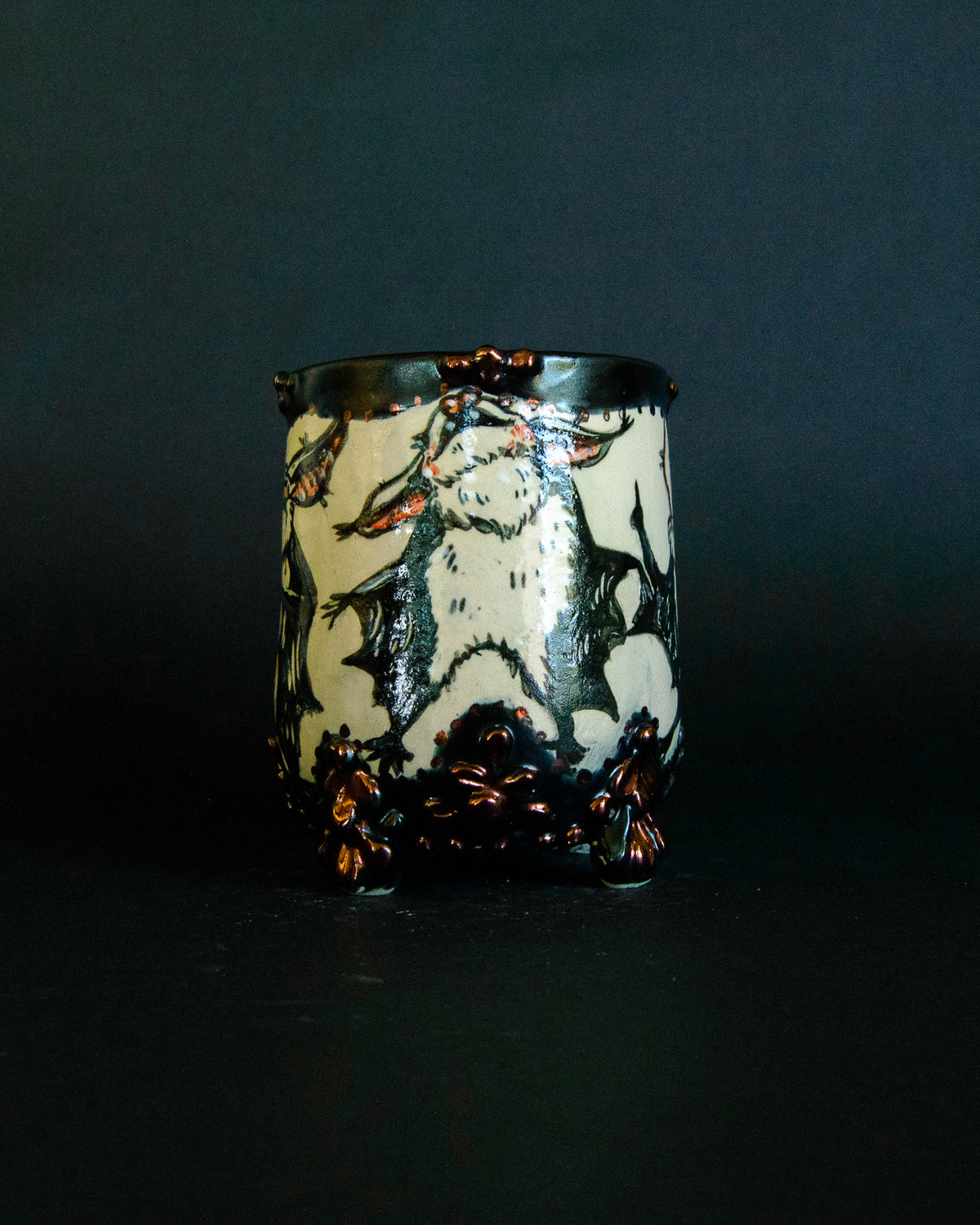 2 Dancing Bat Cups