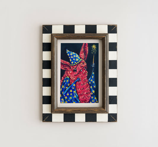 Wizard Bat Archival Print, 6x9"